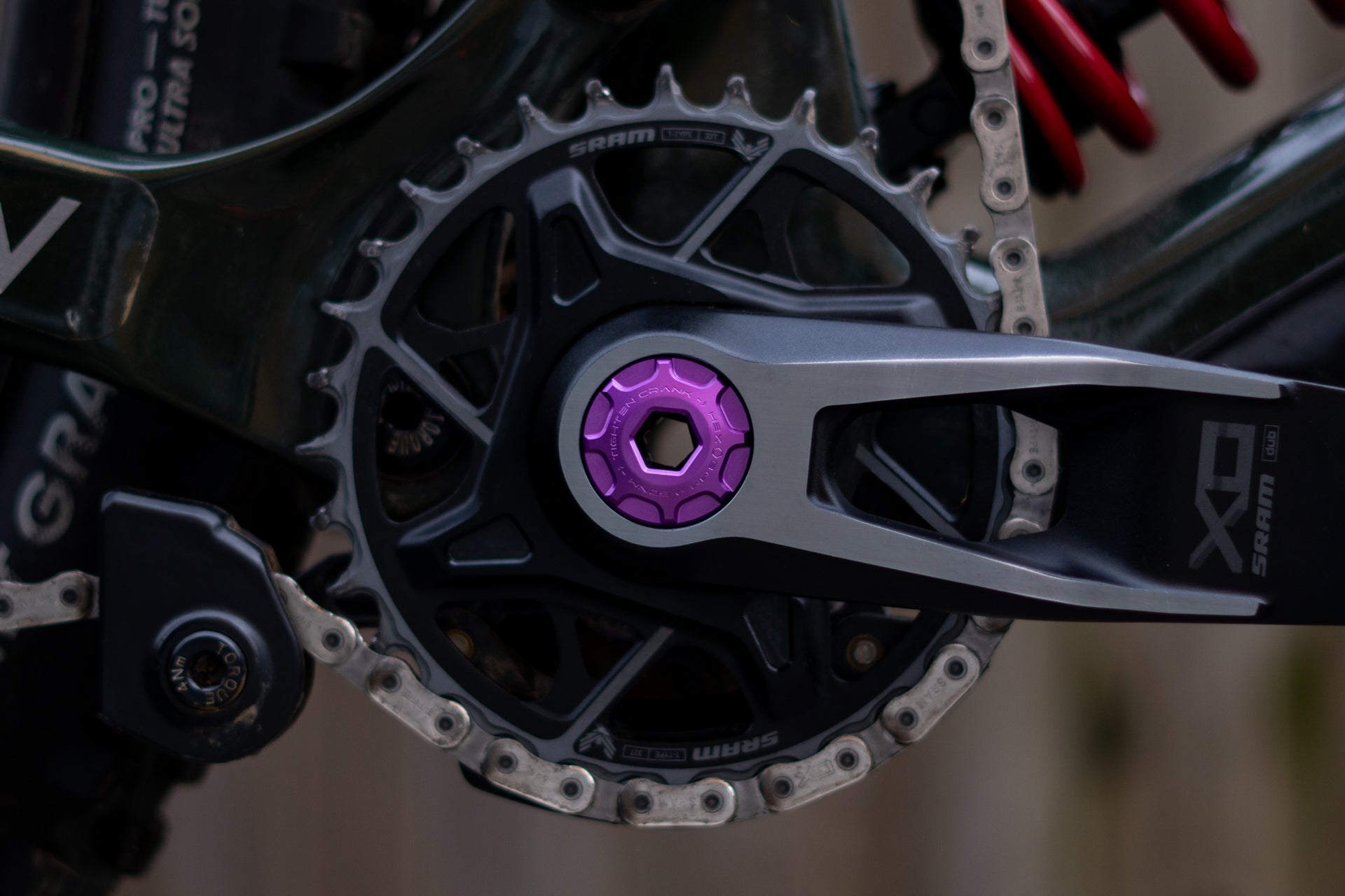 Crank Ejecter Cap Set fits SRAM DUB & OAK - M18/M30LH