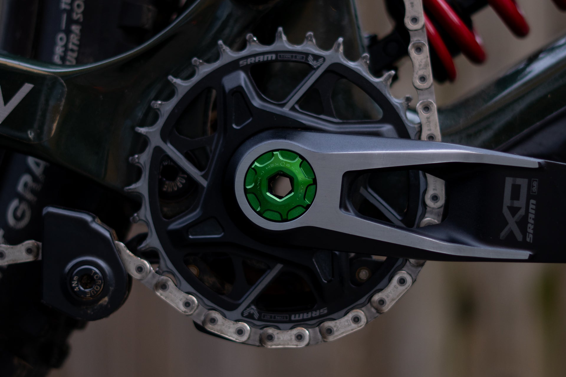 Crank Ejecter Cap Set fits SRAM DUB & OAK - M18/M30LH