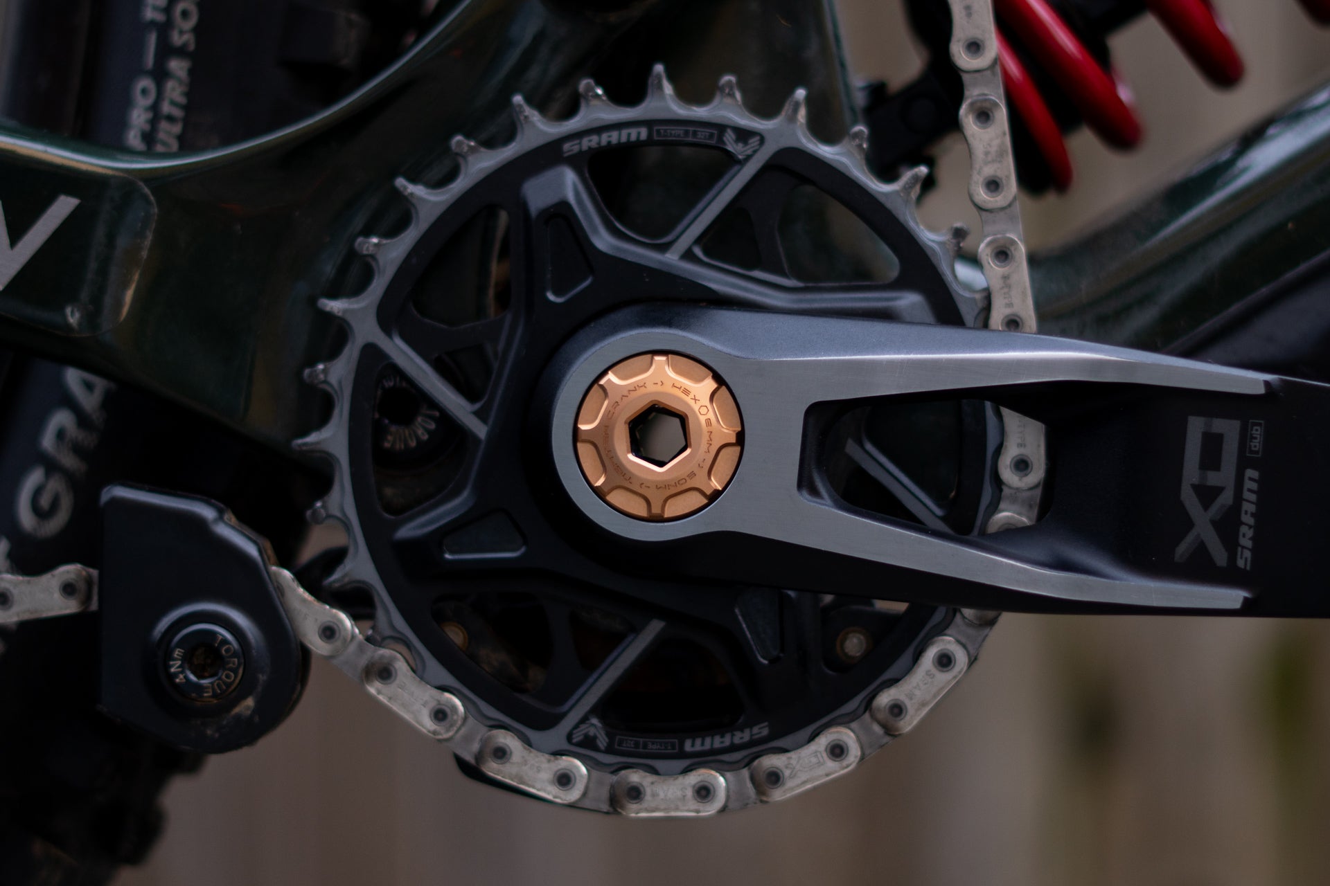 Crank Ejecter Cap Set fits SRAM DUB & OAK - M18/M30LH