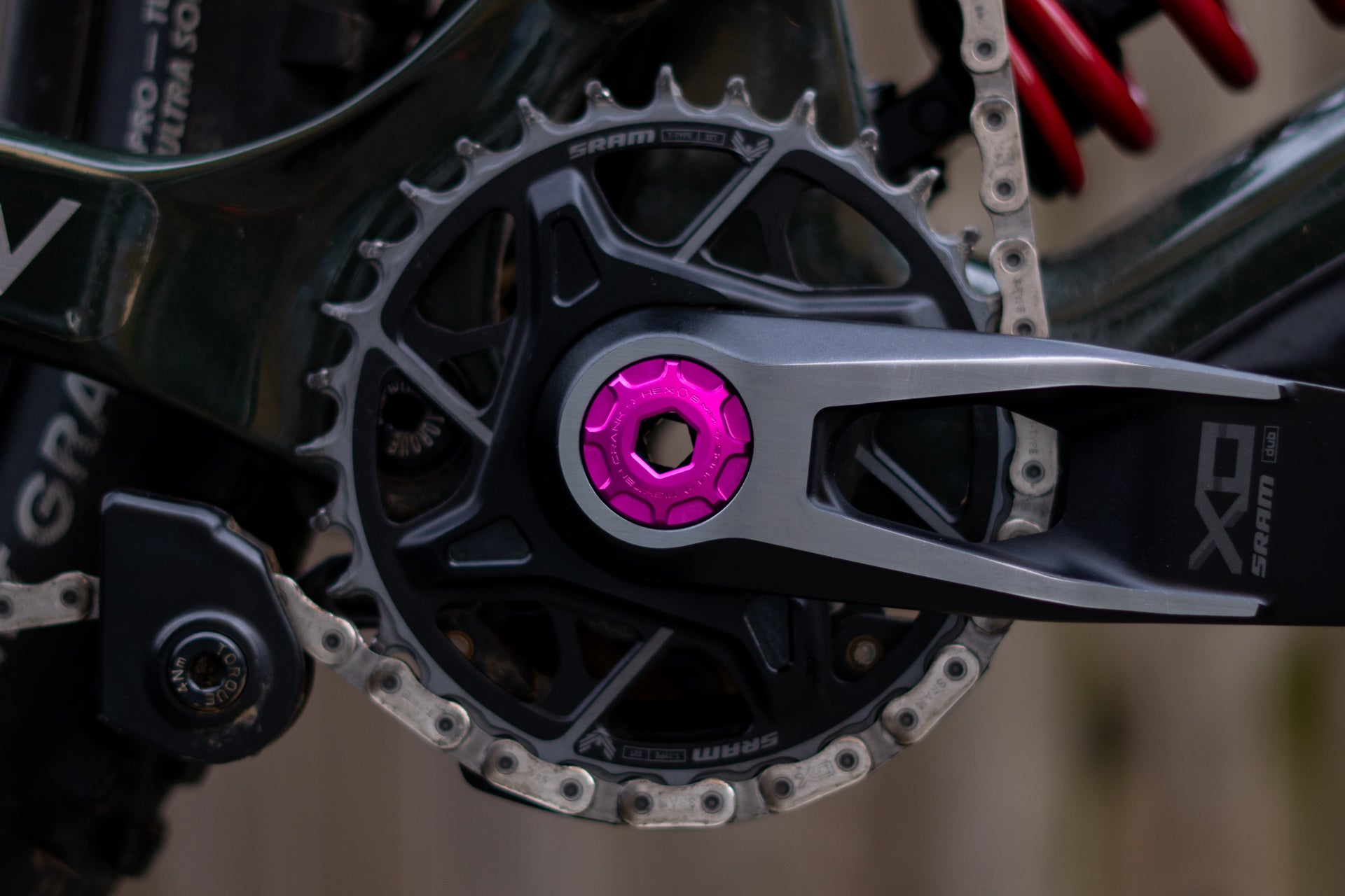 Crank Ejecter Cap Set fits SRAM DUB & OAK - M18/M30LH