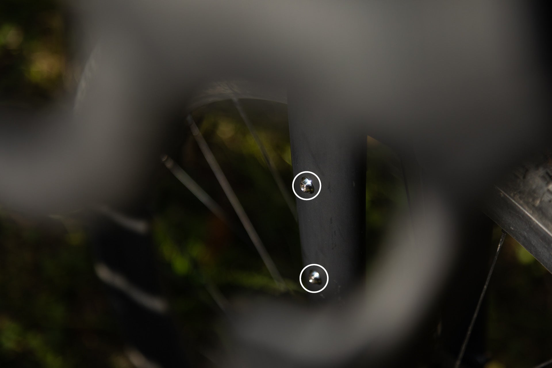 Titanschrauben Set M5x15 für Flaschenhalter (4 Stk)