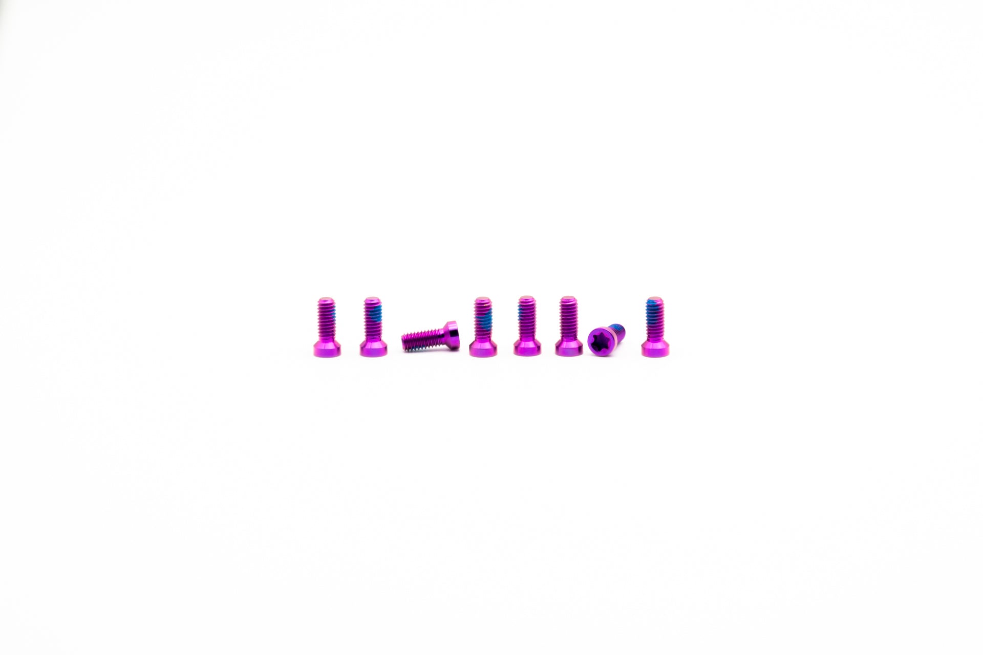 Titanschrauben Set M4x9 für 8-Bolt Kettenblattmontage (8 Stk)