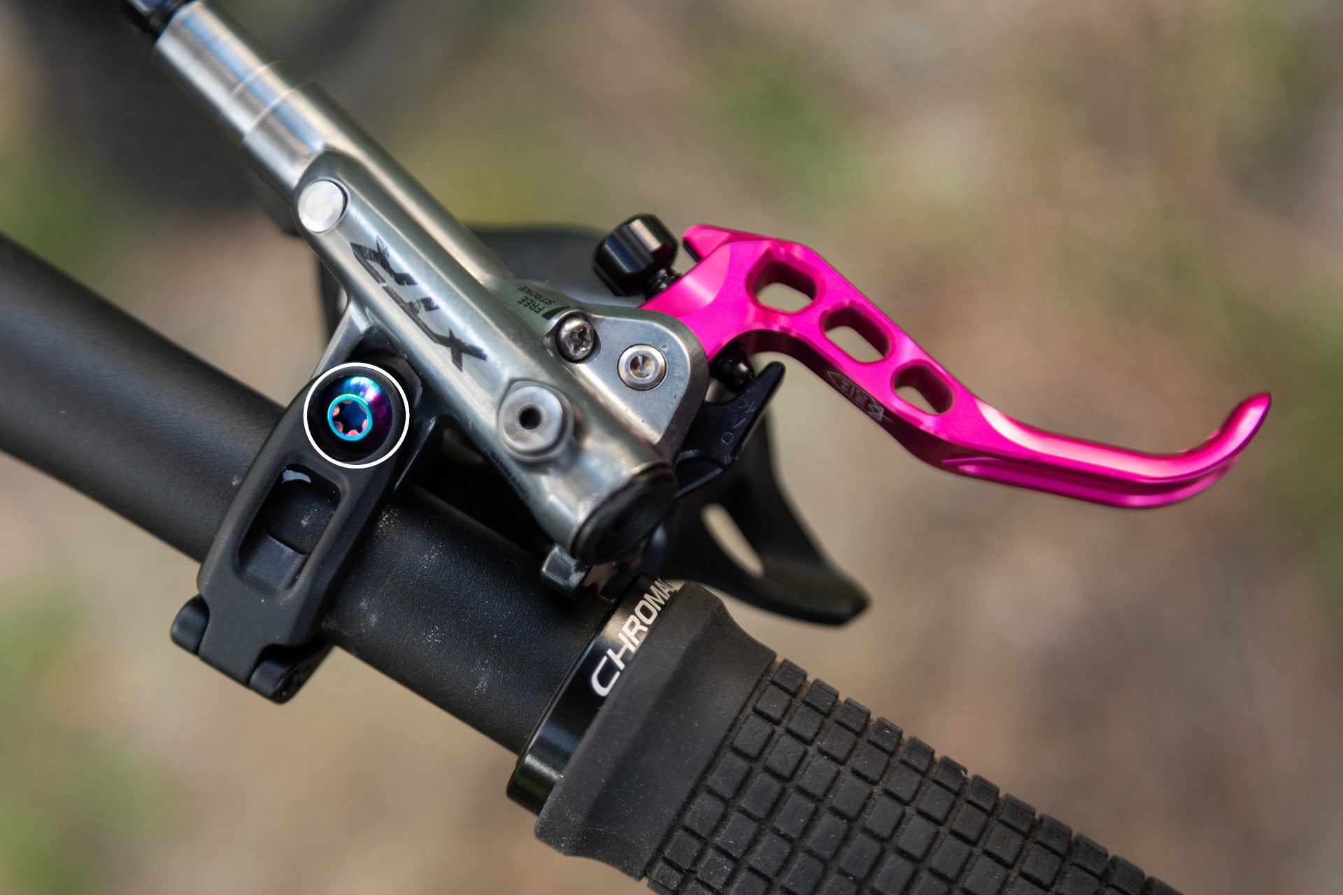 Titanschrauben Set M5x15 für Flaschenhalter (4 Stk)