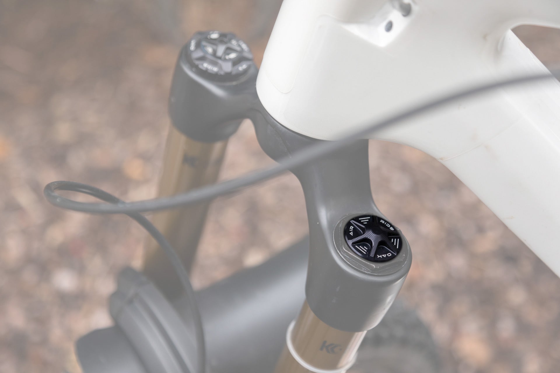 Forkcap AIR for suspension fork valve