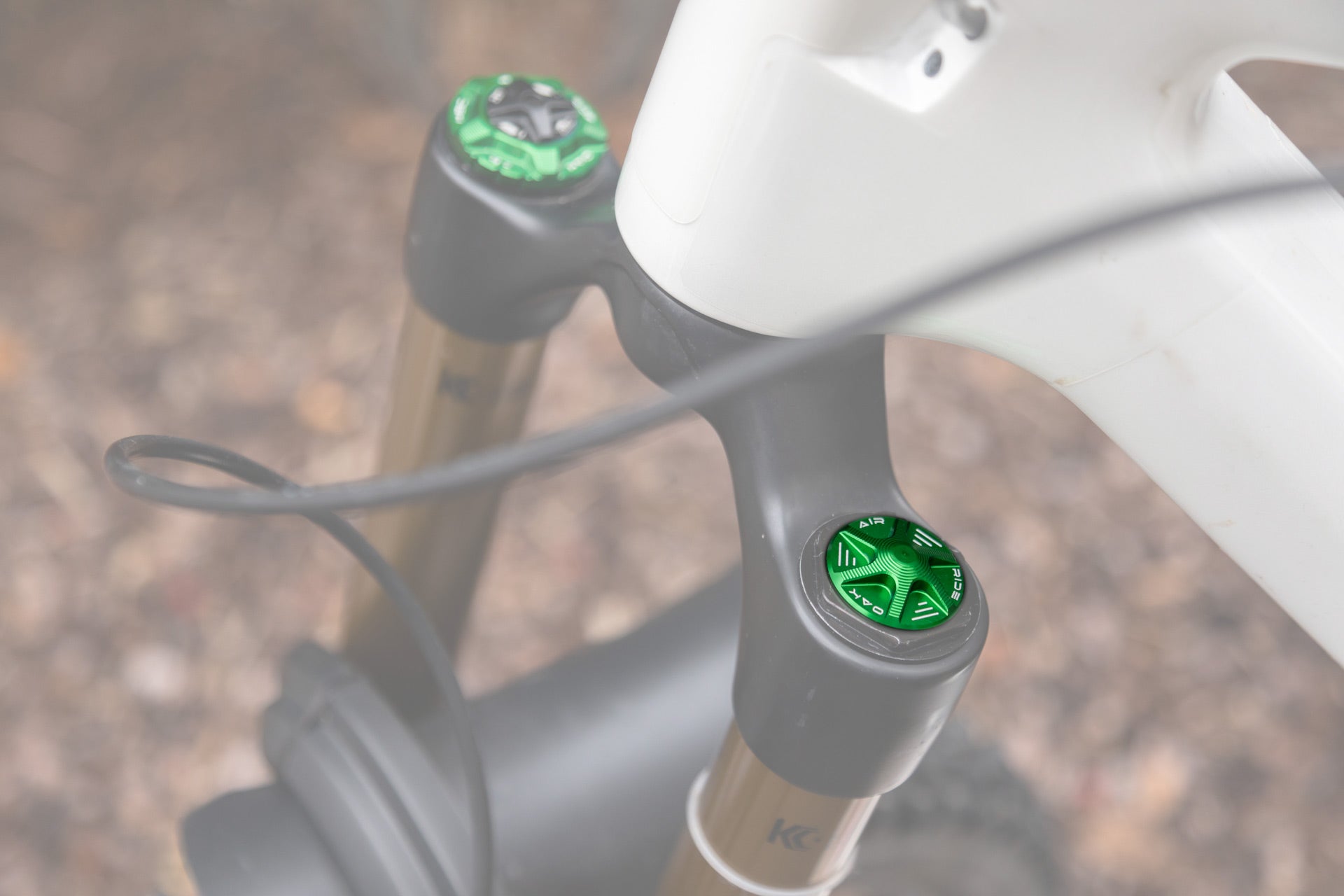 Forkcap AIR for suspension fork valve