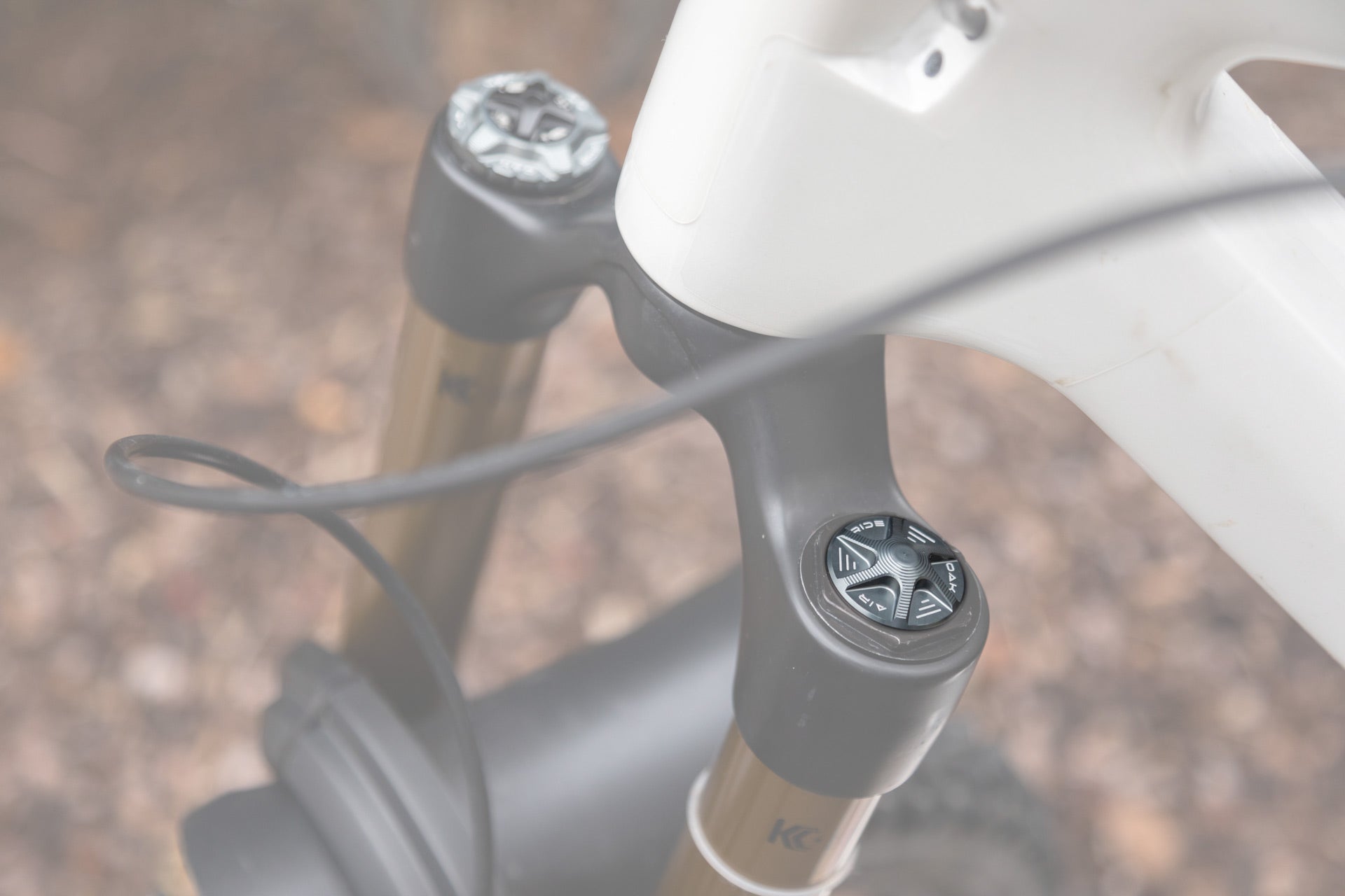 Forkcap AIR for suspension fork valve