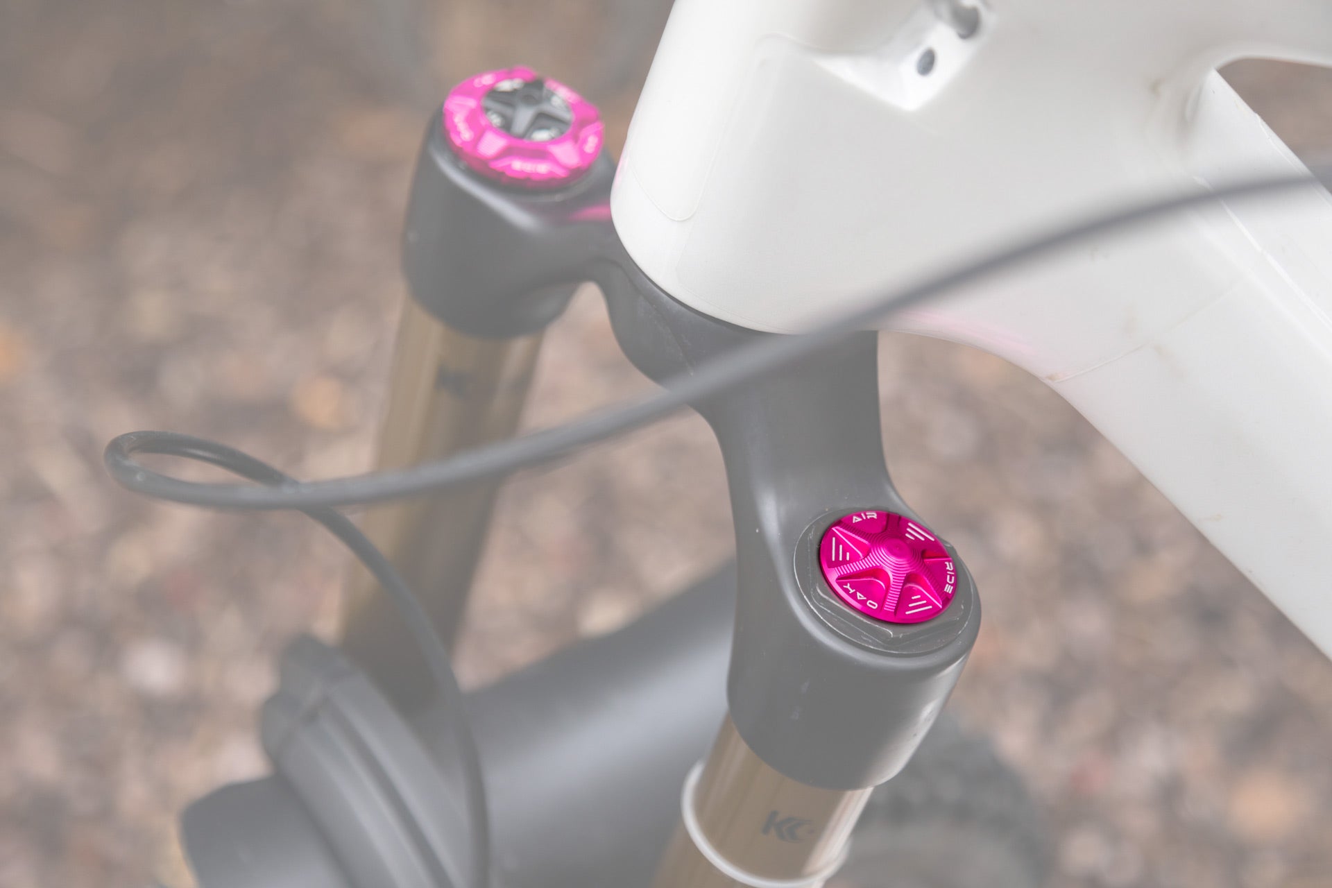 Forkcap AIR for suspension fork valve