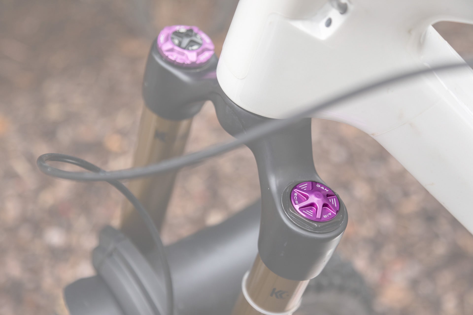 Forkcap AIR for suspension fork valve