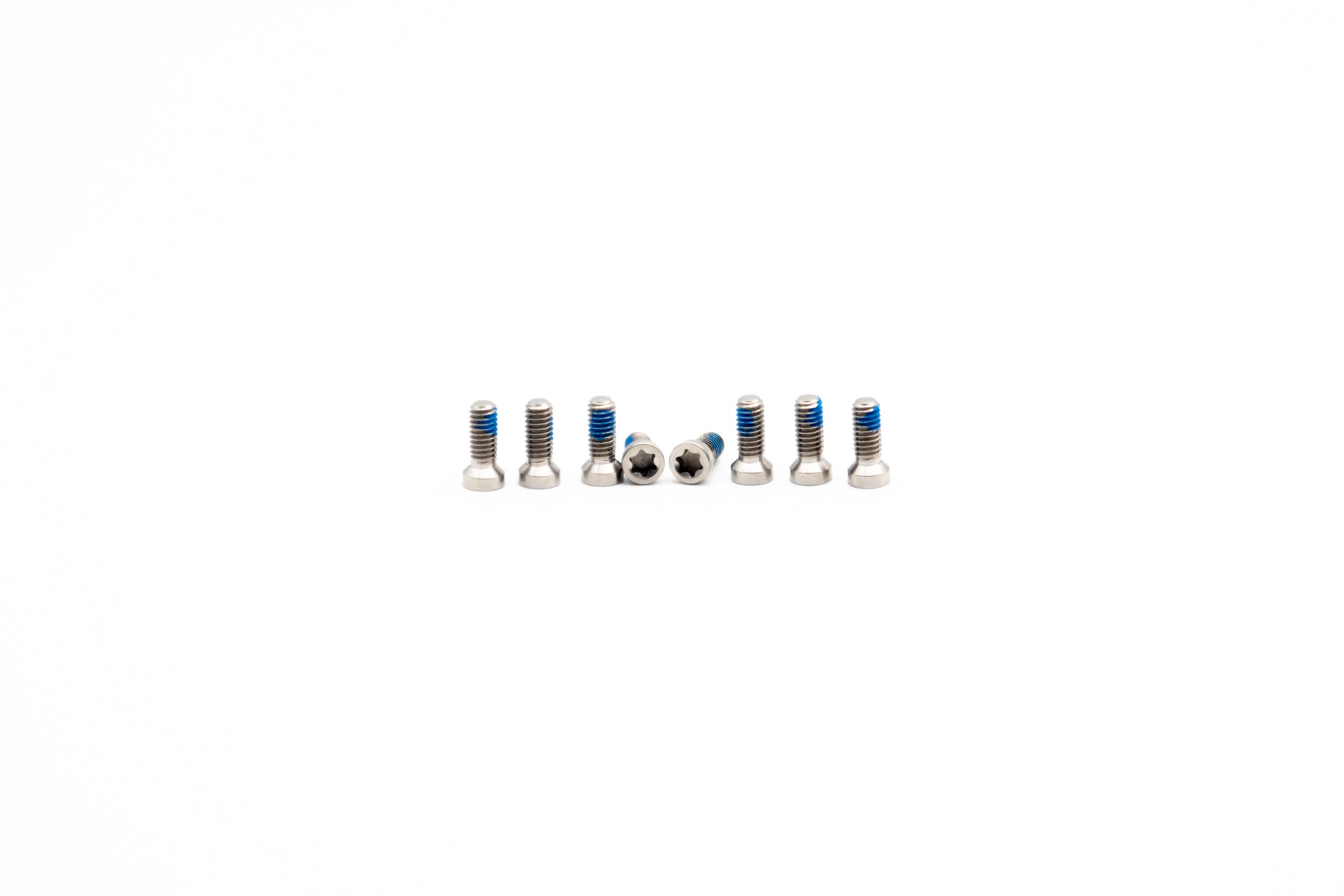 Titanschrauben Set M4x9 für 8-Bolt Kettenblattmontage (8 Stk)