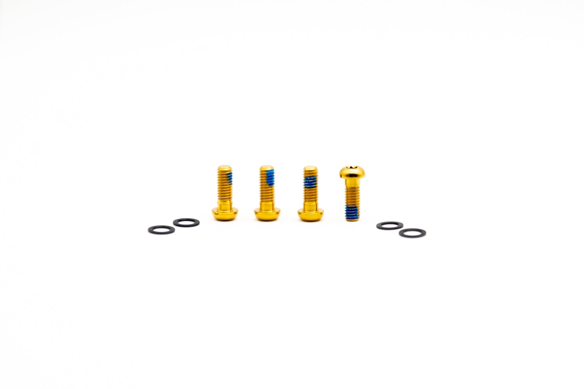 Titanschrauben Set M6x16 für Bremsadapter (4 Stk)