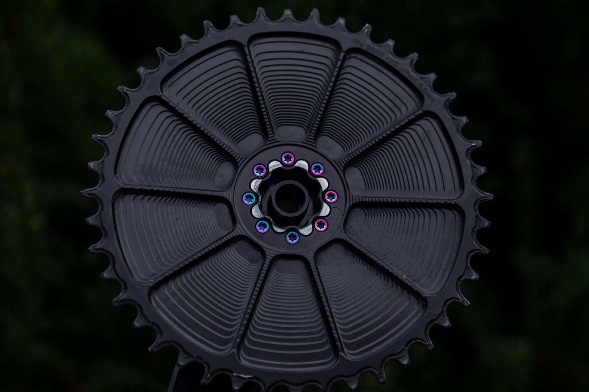 Titanschrauben Set M4x9 für 8-Bolt Kettenblattmontage (8 Stk)