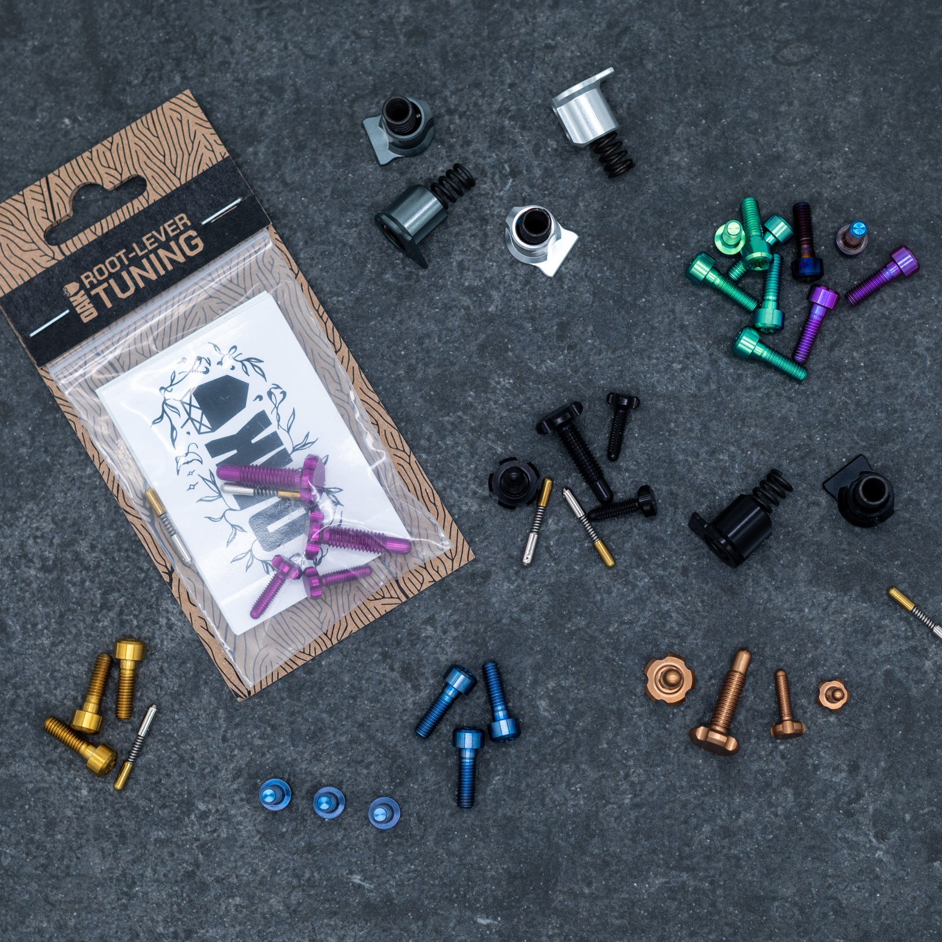 Overview picture of all OAK accessoiries to make custom dream build dreams true